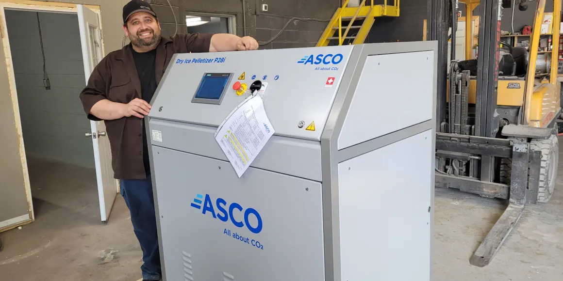 ASCO Dry Ice Machine