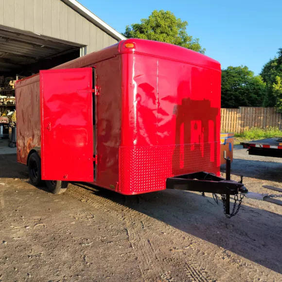 red-trailer-sandblasting