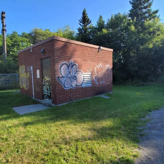 Cobourg graffiti 2022