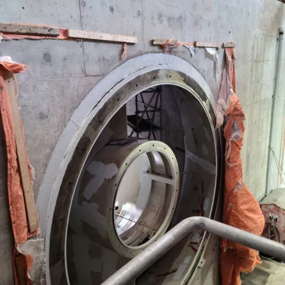 OPG Hydro Calabogie Sandblasting