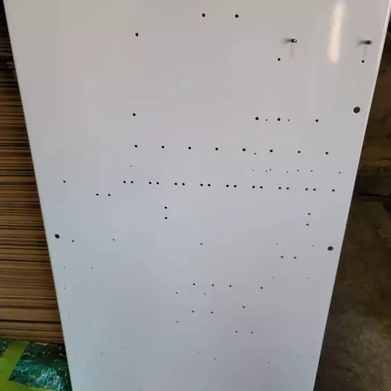 Plastic extruder machine coating