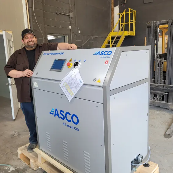 ASCO Dry Ice Machine