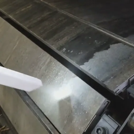 Food equipment blasting