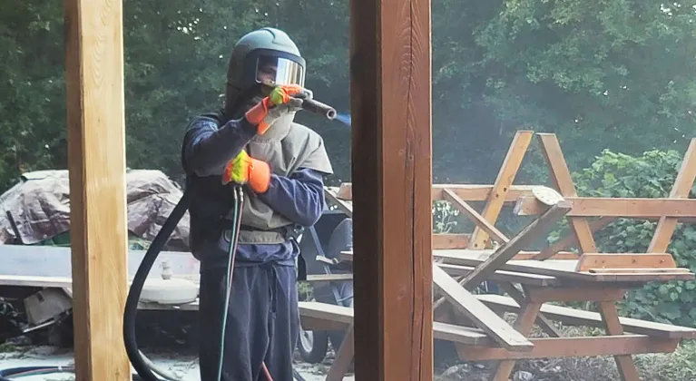 Sandblasting