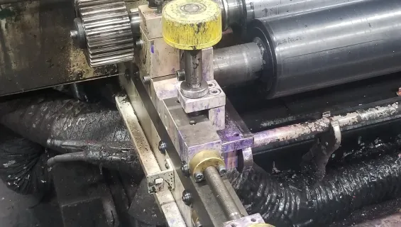 Dry Ice Blasting Printing Press in Woodbridge 