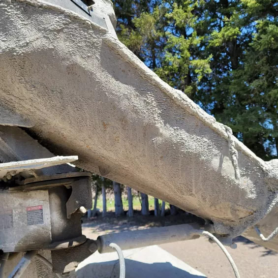 Cement Truck Sandblasting
