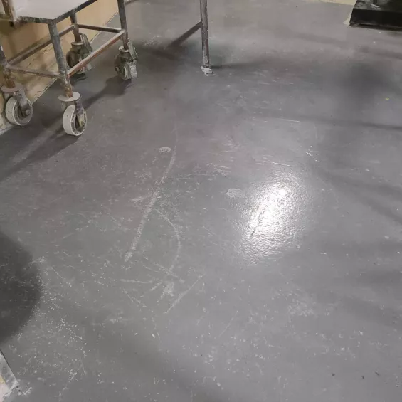 Facility floor maintenance
