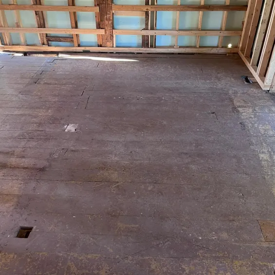 07 - Before floor sandblasting